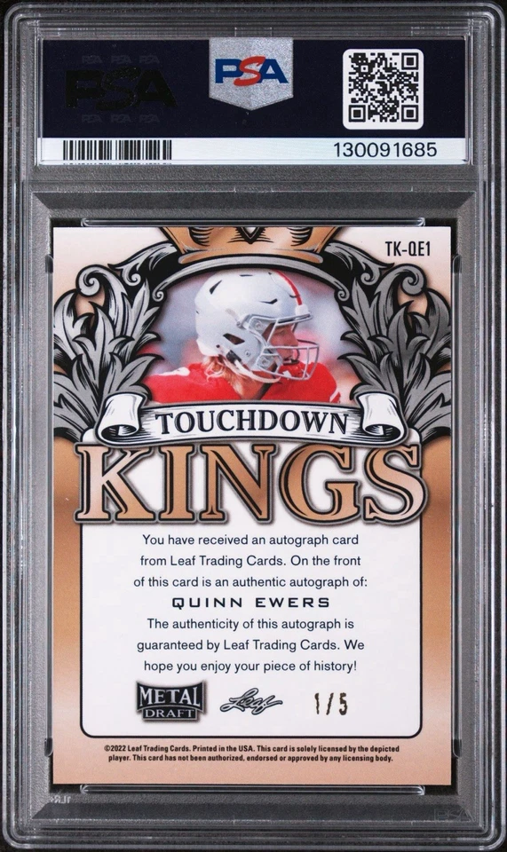 2022 LEAF 金属拖曳触感王 1 / 5 QUINN EWERS TKQE1 斑马波棱镜.. — 第 2/4 张图片