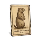 Prairie Dog Sign, Prairie Dog Artwork, Metal Animal Signs, Vintage Wall Art