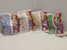 4 McDonald  s Happy Meal Toys SQUISHMALLOWS 2025 new NIP Halley/Green/Beige/Brown