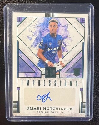 2024-25 Panini Impeccable Premier League Omari Hutchinson RC Auto /5