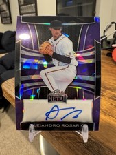 2025 Leaf Metal Baseball Alejandro Rosario Prospect Auto RC #/8 SSP 🔥📈