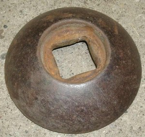 KK5225B John Deere 1 1/8" Square Bore Disc Harrow Gang Axle Cast Bumper Washer