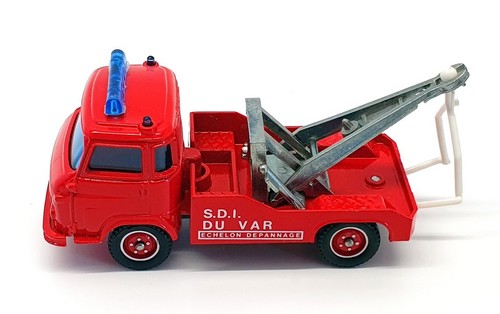 Solido Toner Gam I 1/50 Scale 2102 - Renault Saviem SG4 Pompier Tow Truck - Red - Picture 4 of 5