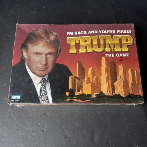 Vintage Donald Trump the Game 2004, Parker Brothers Edition Board Game Rare