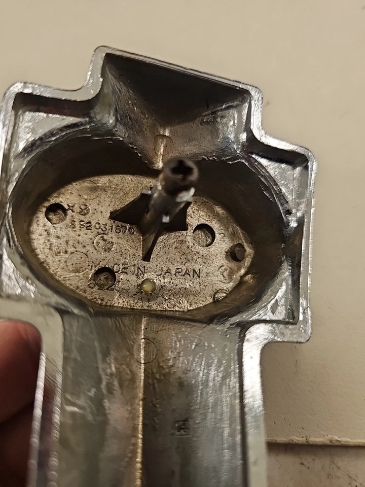 Б/у OEM SUBARU GFT 1400 1600 купе хардтоп седан передняя решетка эмблема новый из старых запасов Япония - Изображение 3 из 4