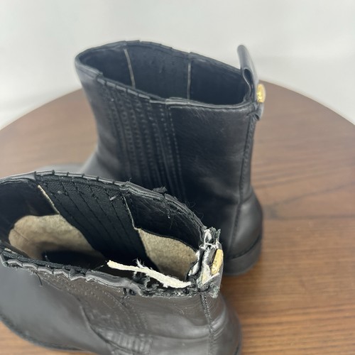 Michael Kors Botines Para Mujer 6.5M Negro Cuero Botines Chelsea Pull Up Moto - Imagen 2 de 21