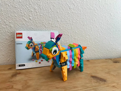 Lego 42169 (Neom Mclaren Formula E Race Car) and Lego 40644 (Pinata)