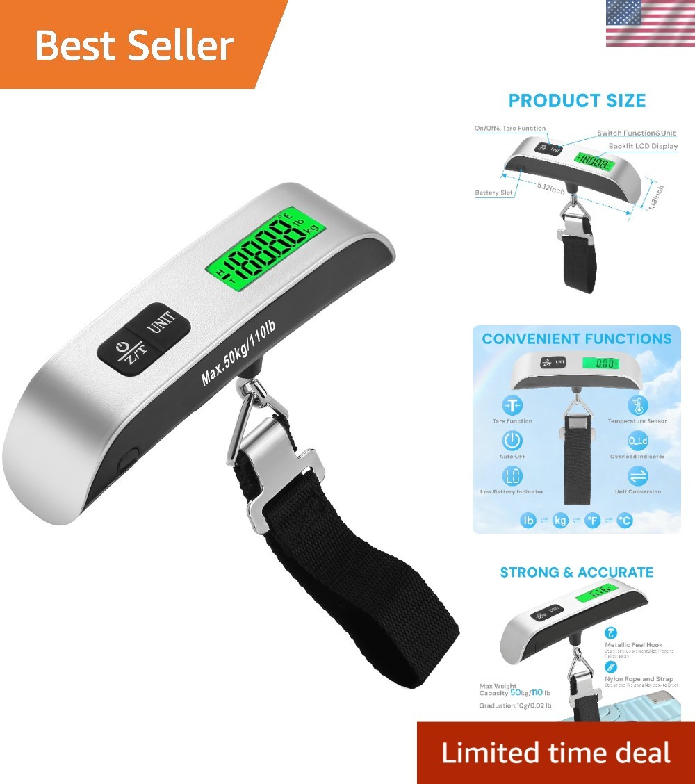 Scale - Accurate Weight Measurement For Travelers