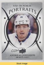 2018-19 Upper Deck UD Portraits Rookies Andreas Johnsson #P-97 READ vm9
