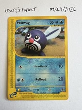 Pokemon TCG Poliwag 125/165 Expedition Base Set 2002 Yuka Morii on eBay