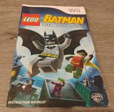 LEGO Batman: The Videogame Nintendo Wii, 2008 Manual Only