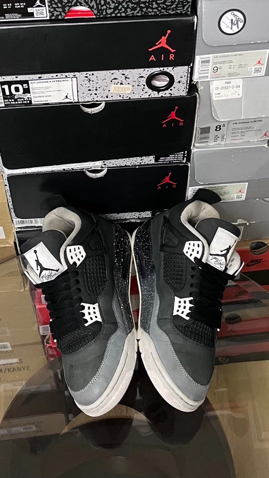 Tamanho 8.5 - Air Jordan 4 retrô 2024 Fear - Imagem 3 de 4