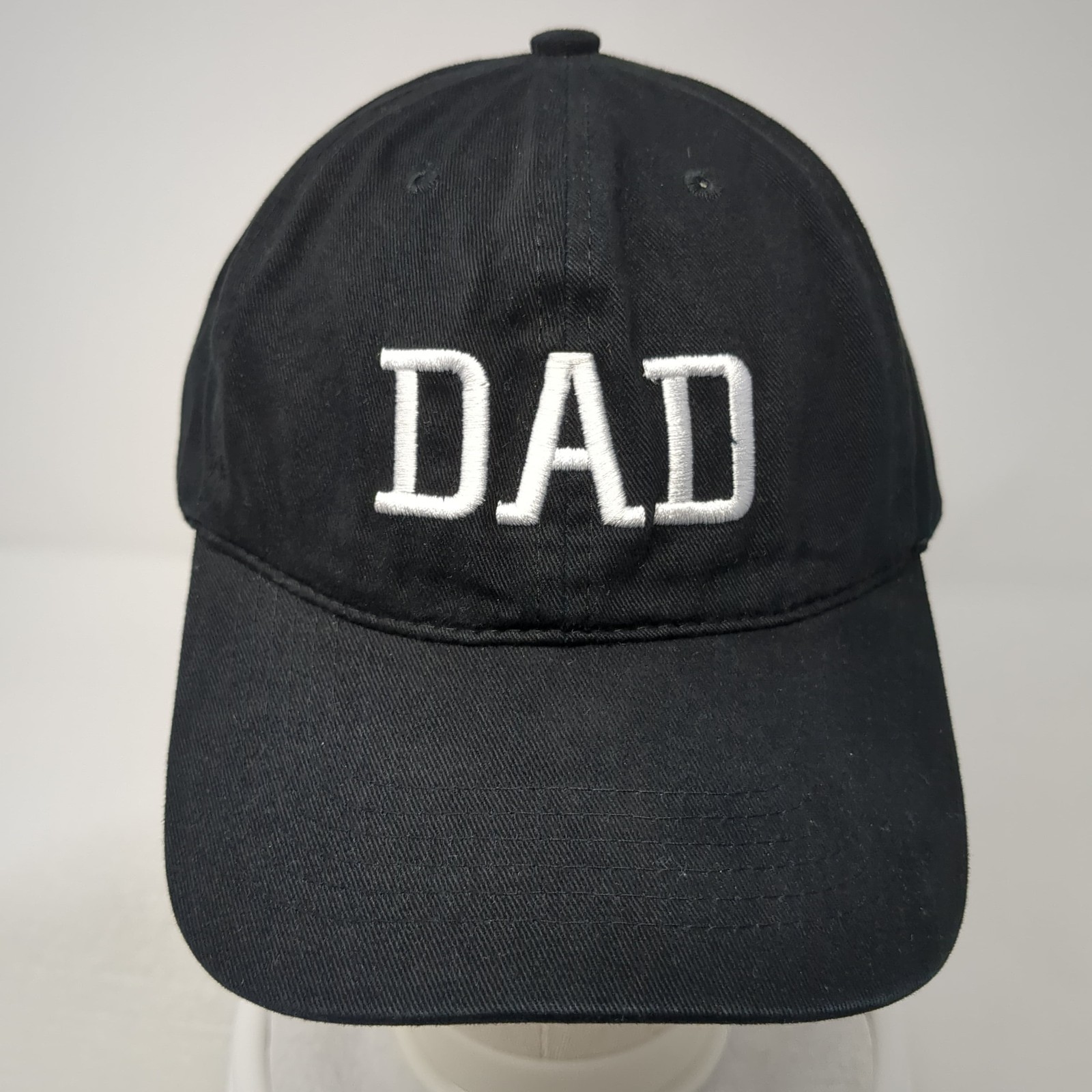 Dad Slideback Baseball Cap Solid Black One Size A… - image 2