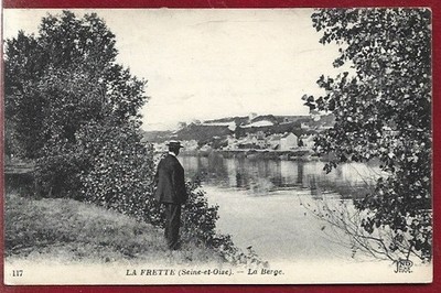 CPA -- LA FRETTE . LA BERGE . CIRCULEE 1929 . 951.L