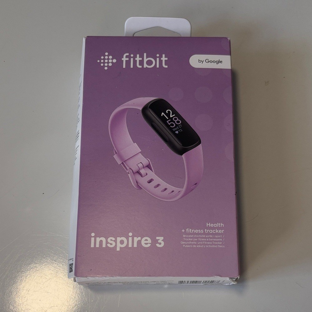 Purple Inspire Hr Lilac Fitbit Inspire HR Advanced FItness Tracker