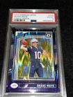 2024 Panini Donruss Optic - Rated Rookie Drake Maye #229 Purple Shock Prizm (RC)