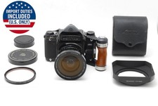   Opt MINT w/ Grip  Pentax 6x7 67 Film Camera Eye Level 55mm F3.5 Lens From JAPAN