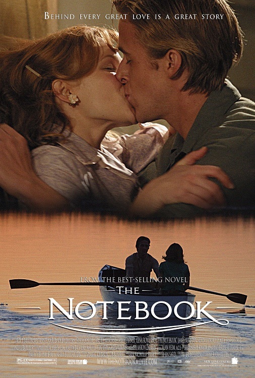 The Notebook movie poster print (d) 11 x 17 inches Ryan Gosling, Rachel  McAdams