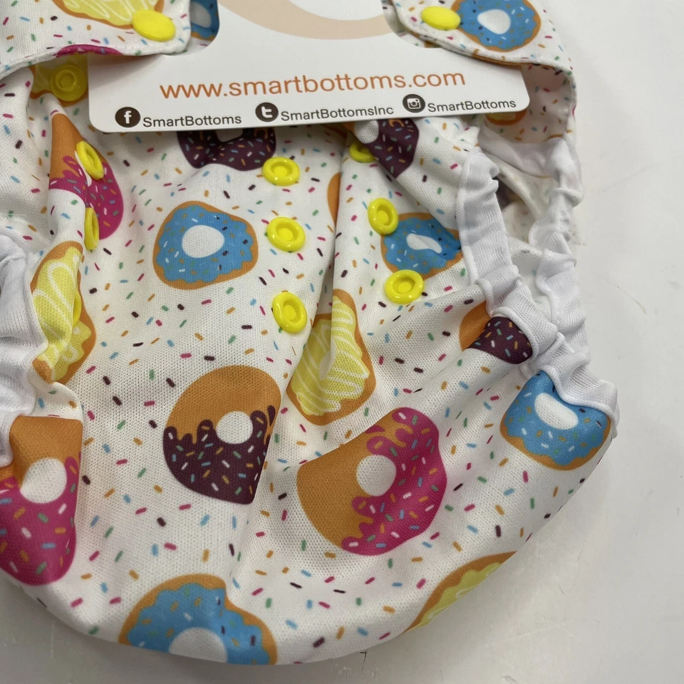 SMART BOTTOMS TOO SMART DIAPER COVER 2.0 - Sprinkles - Image 3 of 4