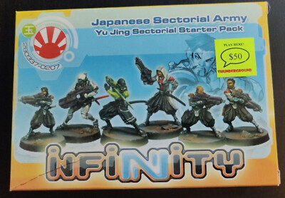 Cyberpunk Miniature Models Infinity Wargame