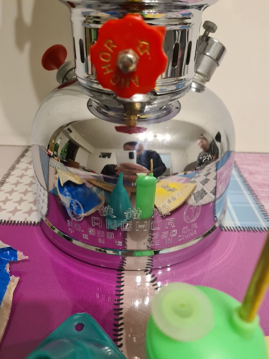 VINTAGE PRESSURE LAMP ANCHOR No. 999 C.P. GASOLINE LANTERN