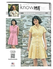 Know ME Sewing Pattern By mimi g Lydia Naomi ME2031 Misses Dress 8-10-12-14-16