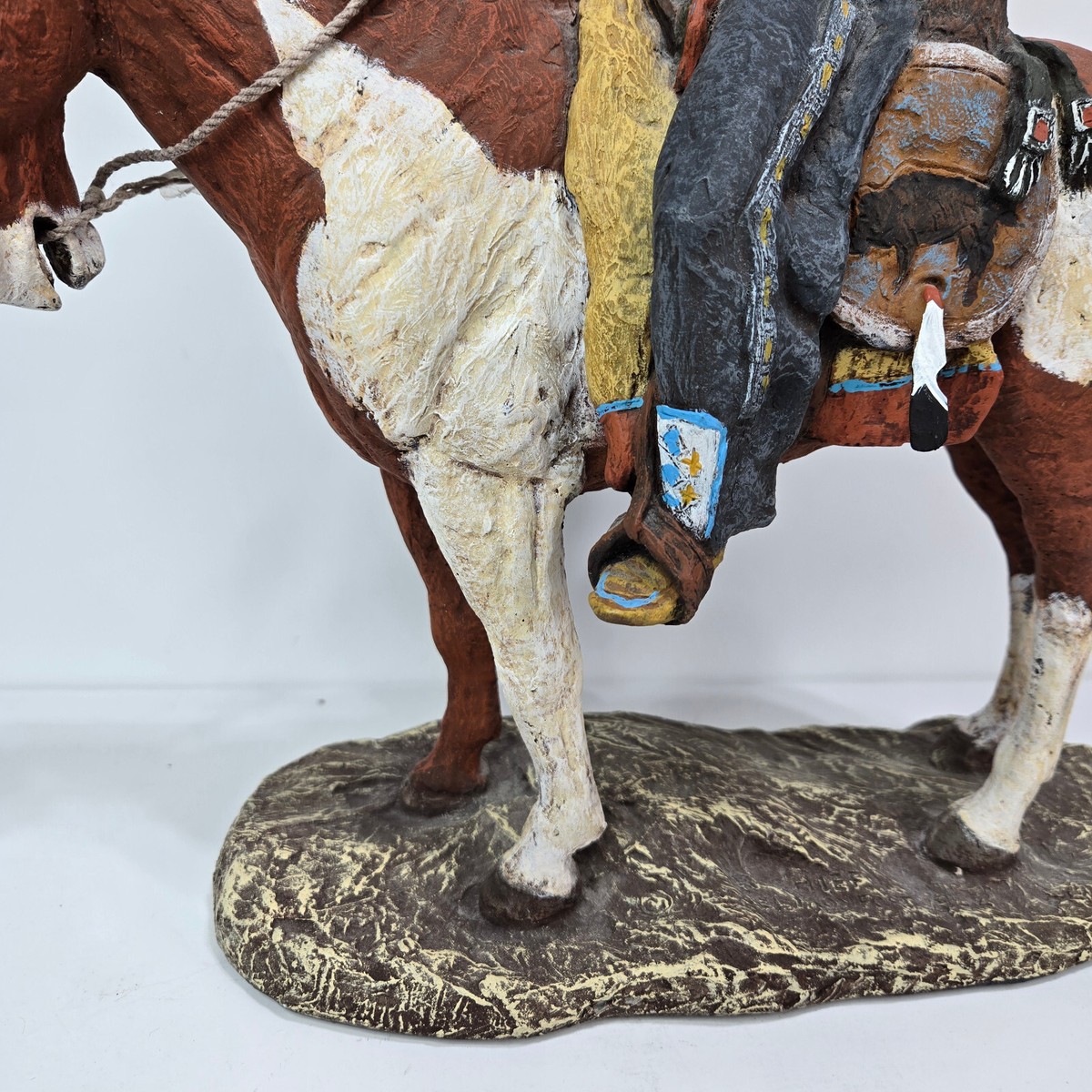 Daniel Monfort Original 1982 Signed Indian Chief on