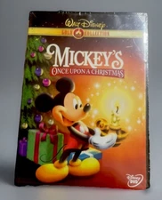Mickeys Once Upon a Christmas Walt Disney Classic Gold Collection DVD Movie NEW