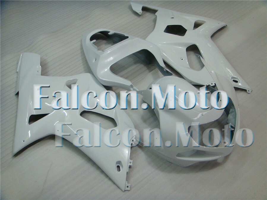 Glossy White Injection Mold Fairing Fit for 2001-2003 GSX-R 600 750 Bodywork Set item image