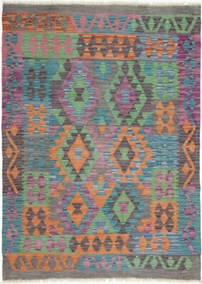 Original Handgewebte Old Styl Kelim 145 cm x 103 cm  Neue Ware Nr : 1673