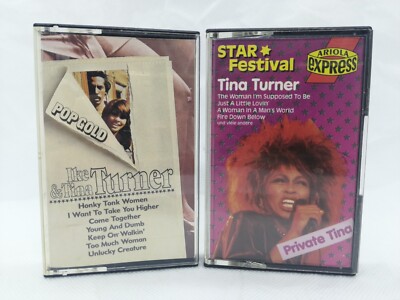 TINA TURNER 2x PRIVATE TINE IKE& TINA MC KASSETTE