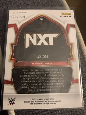 2023 WWE Panini Select Axiom Blue Prizm Concourse Level #072