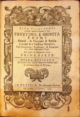Leben der Heiligen Brüder Heilige Märtyrer Gottes Faustino und Jupita