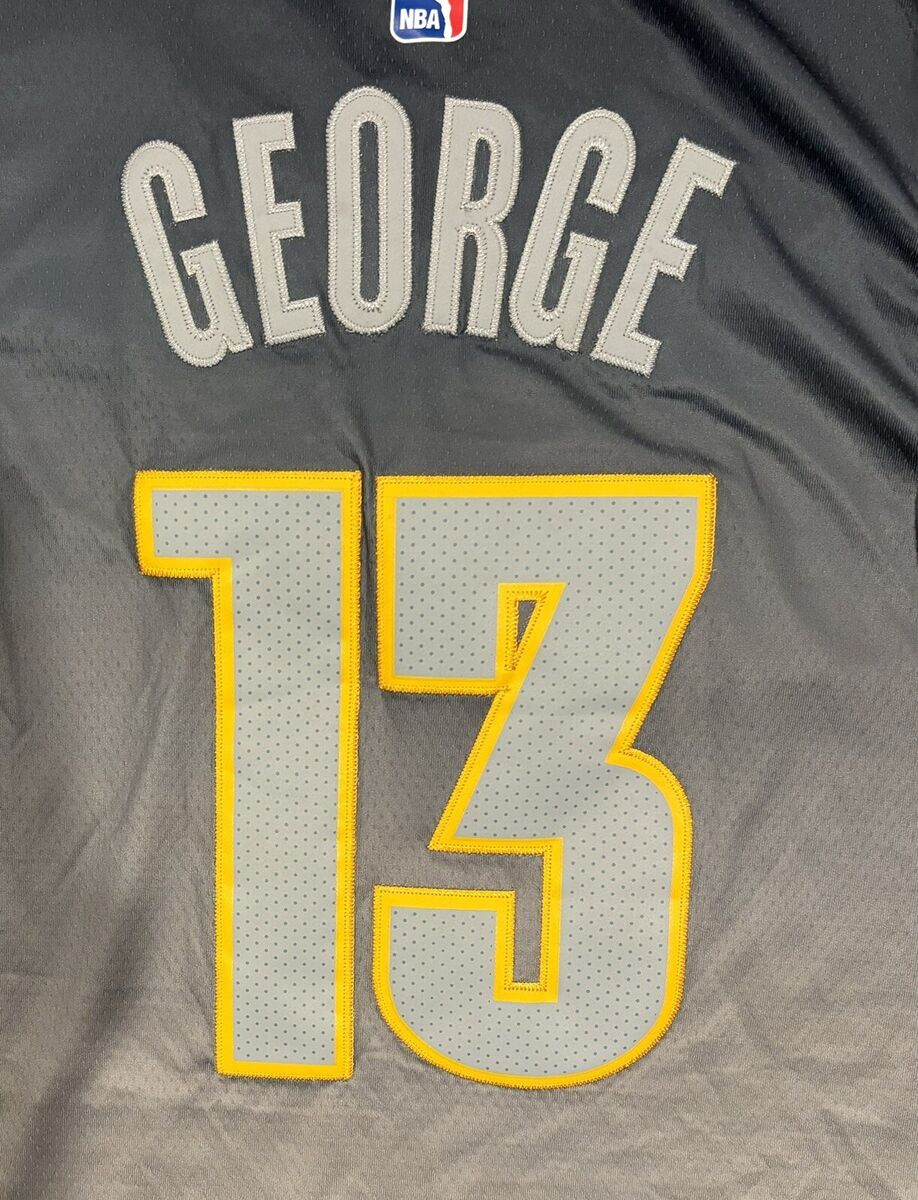Paul George Oklahoma City OKC Thunder Gray Nike Swingman Paul George Oklahoma City OKC Thunder Gray Nike Swingman
