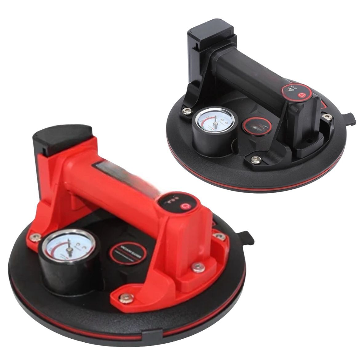 Ventosa A Batteria 200 Mm Per Vetro E Marmo – Carico 150 Kg, Con Display Digitale E Valigetta