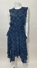 Ulla Johnson Dorothea Dress in Indigo Size 4 