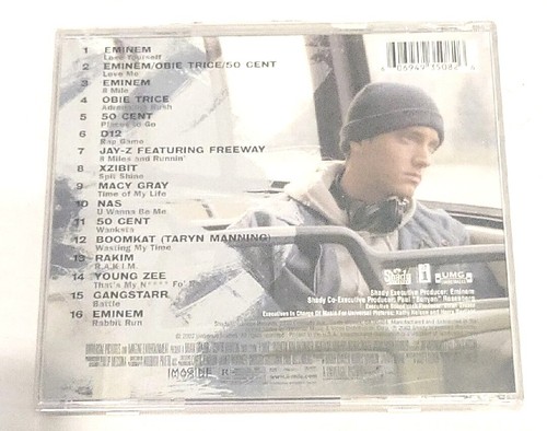 8 Meilen Soundtrack von Eminem CD funktioniert super - Bild 2 von 6