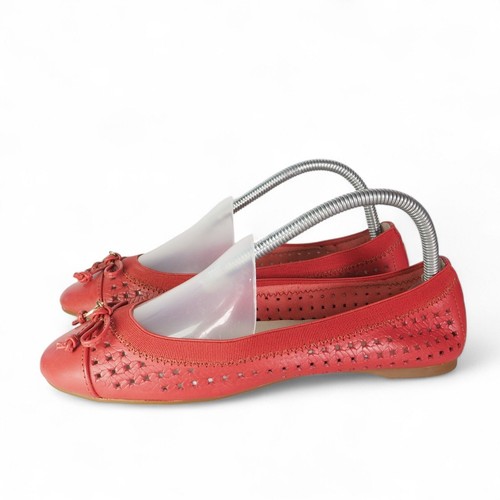 Sperry Top-Sider Elise Perforated Ballet Flats Salmon Pink STS93221 Women's 8M - Picture 2 of 22