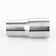 Stainless Steel Exhaust Pipe Connector Reducer 1.75" ID to 2.25" OD Weld On