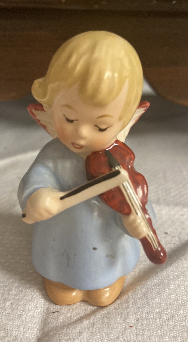 Vintage Hummel Goebel Angel Playing Violin HX229 W Germany 3”T | eBay