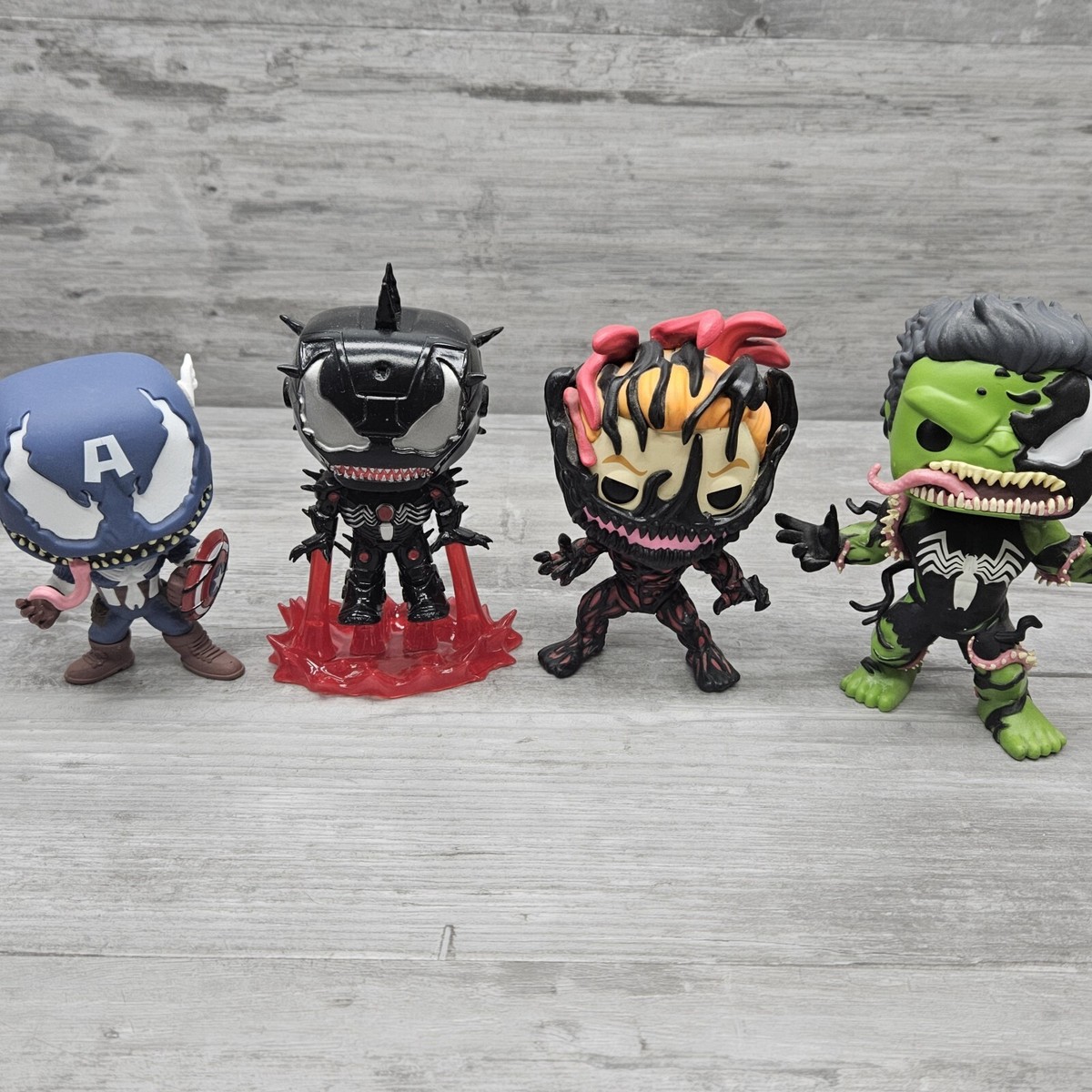 funko pop Marvel VENOM 海外限定 Venomized Funko Pop Lot Captain America Hulk Iron Man Carnage | eBay