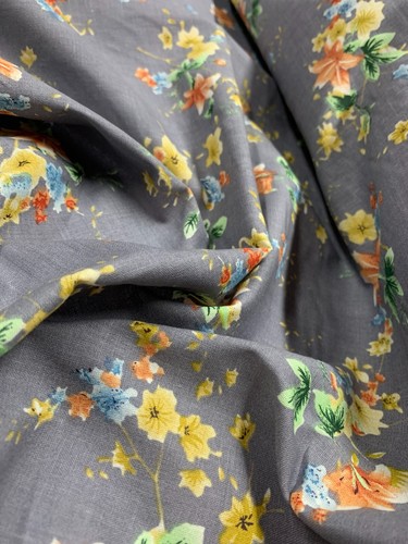 FLORAL - JAPAN DESIGN By TOKAI SENKO 100% COTTON FABRIC : 150CM WIDE : #CEC05 - Picture 2 of 9