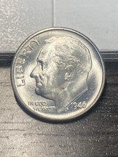1946 S Roosevelt Dime - BU - As Shown! (#0981)
