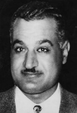 Egyptian political leader Gamal Abdul Nasser  Historic Old Photo