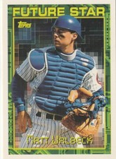 FREE SHIPPING-MINT-1994 Topps Future Star Matt Walbeck #329 CUBS