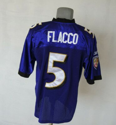 NFL リーボック　ボルチモア・レイブンズ　ゲームシャツ5 FLACCO NFL リーボック ボルチモア・レイブンズ ゲームシャツ5 FLACCO