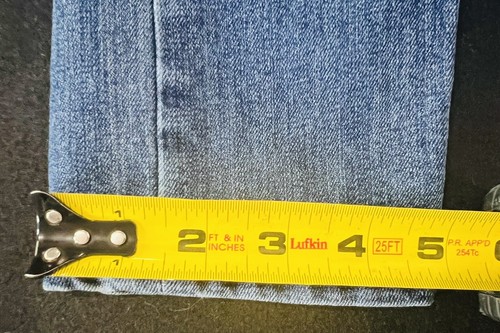VIGOSS Girls Jeans Size 12 The Austin Ankle Skinny Embroidered Pocket Blue Denim - Picture 5 of 12