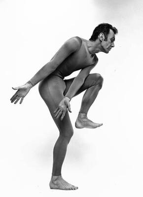 Dancer choreographer and teacher Bruce King performing in 1979 Old Photo 8