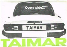 TVR TAIMAR 3000 & 3000 TURBO ORIGINAL 1976 FACTORY SALES BROCHURE