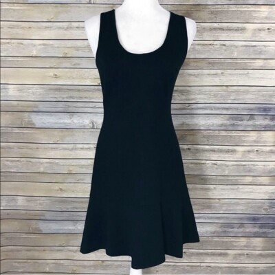 New +Tag ~ Banana Republic Flare Black Dress~ 6 ~ Chic Office Evening ~orig $98